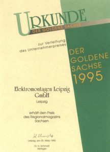 Der Goldene Sachse 1995