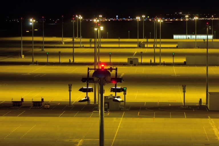 FLUGHAFEN LEIPZIG HALLE DHL Vorfeld 3