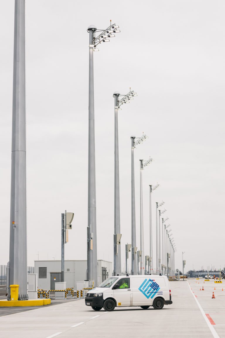 Vorfeldbeleuchtung Flughafen München